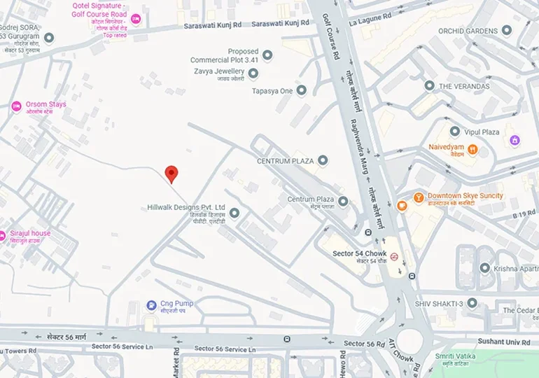 Layout Location Map
